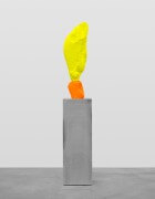 orange yellow mountain | UGO RONDINONE