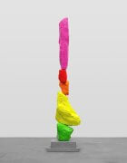 green yellow orange red pink mountain | UGO RONDINONE