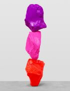 small red pink violet mountain | UGO RONDINONE