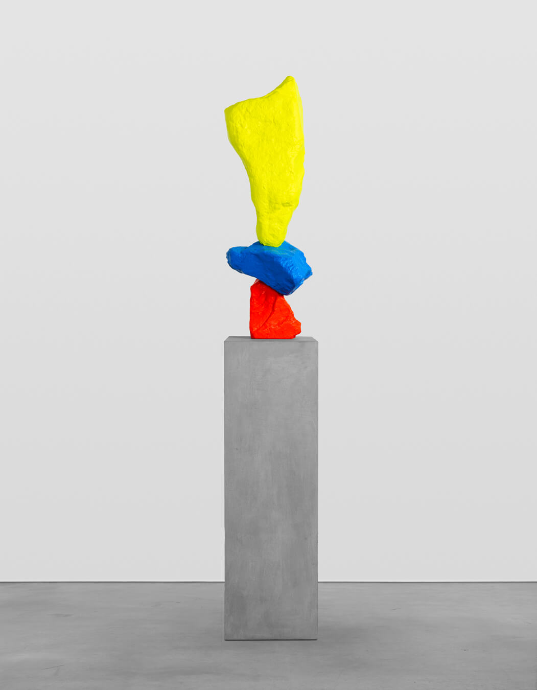 red blue yellow mountain | UGO RONDINONE
