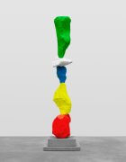 red yellow blue white green mountain | UGO RONDINONE
