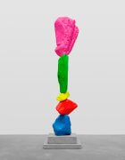 blue red yellow green pink mountain | UGO RONDINONE