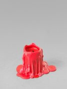 still.life. (scarlet candle) | UGO RONDINONE