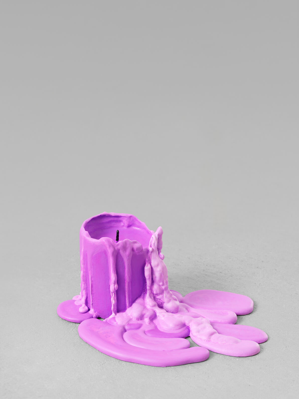 still.life. (deep fuschia candle) | UGO RONDINONE