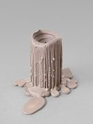 still.life. (ash brown candle) | UGO RONDINONE