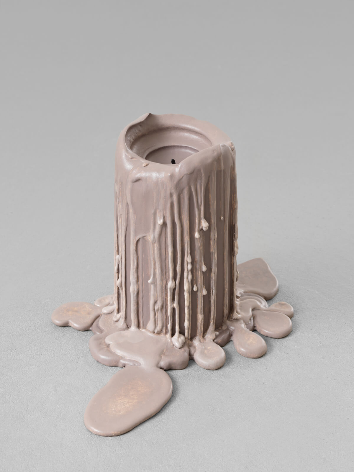 still.life. (ash brown candle) | UGO RONDINONE