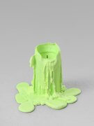 still.life. (sunlit green candle) | UGO RONDINONE