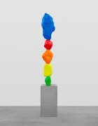 green yellow orange red blue mountain | UGO RONDINONE