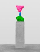 blue pink green mountain | UGO RONDINONE