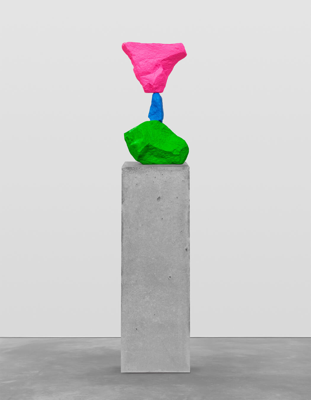 blue pink green mountain | UGO RONDINONE