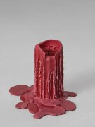 still.life. (deep red candle) | UGO RONDINONE
