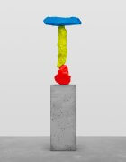 red yellow blue mountain | UGO RONDINONE
