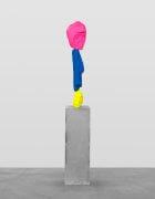 yellow blue pink mountain | UGO RONDINONE