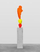 red yellow orange mountain | UGO RONDINONE