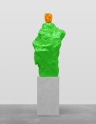 orange green monk | UGO RONDINONE
