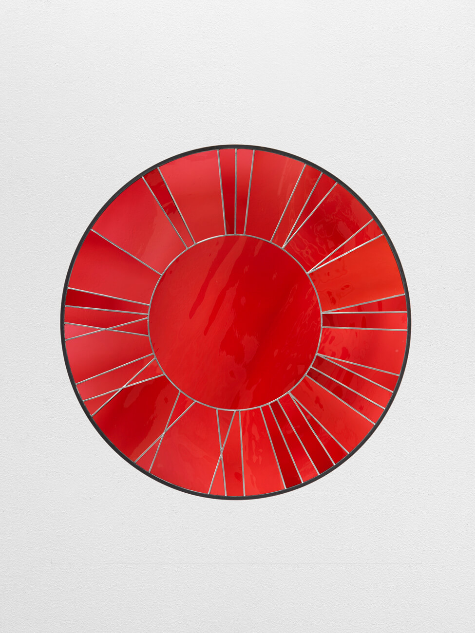 red clock | UGO RONDINONE