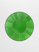 light green clock | UGO RONDINONE