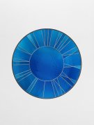 light blue clock | UGO RONDINONE