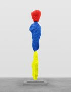 yellow blue red mountain | UGO RONDINONE