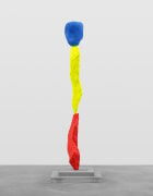 red yellow blue mountain | UGO RONDINONE