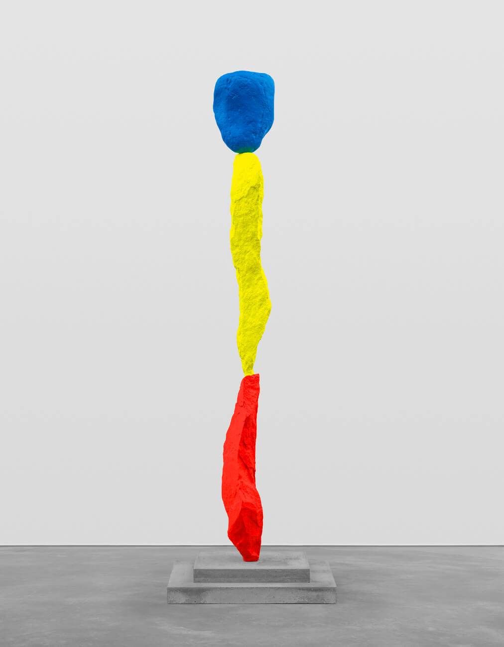 red yellow blue mountain | UGO RONDINONE
