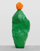 orange green nun | UGO RONDINONE