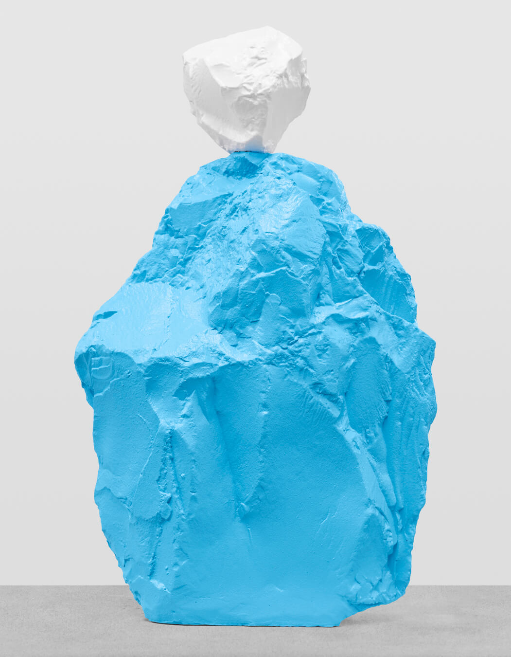 white blue nun | UGO RONDINONE
