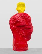 yellow red nun | UGO RONDINONE