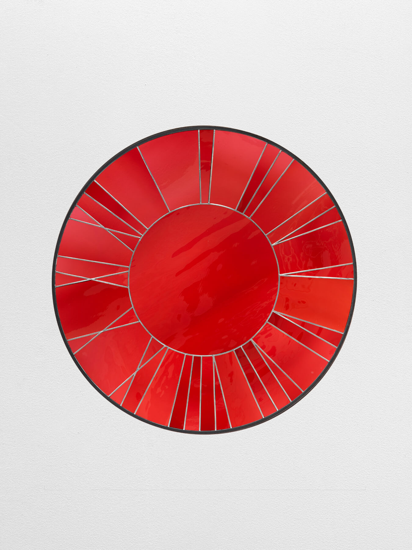 red clock | UGO RONDINONE