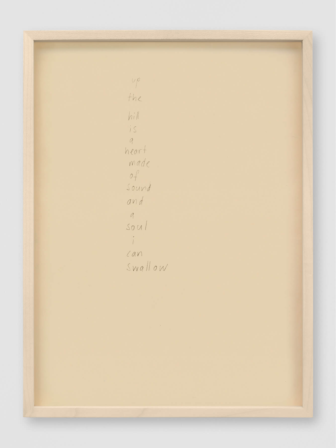 poem | UGO RONDINONE