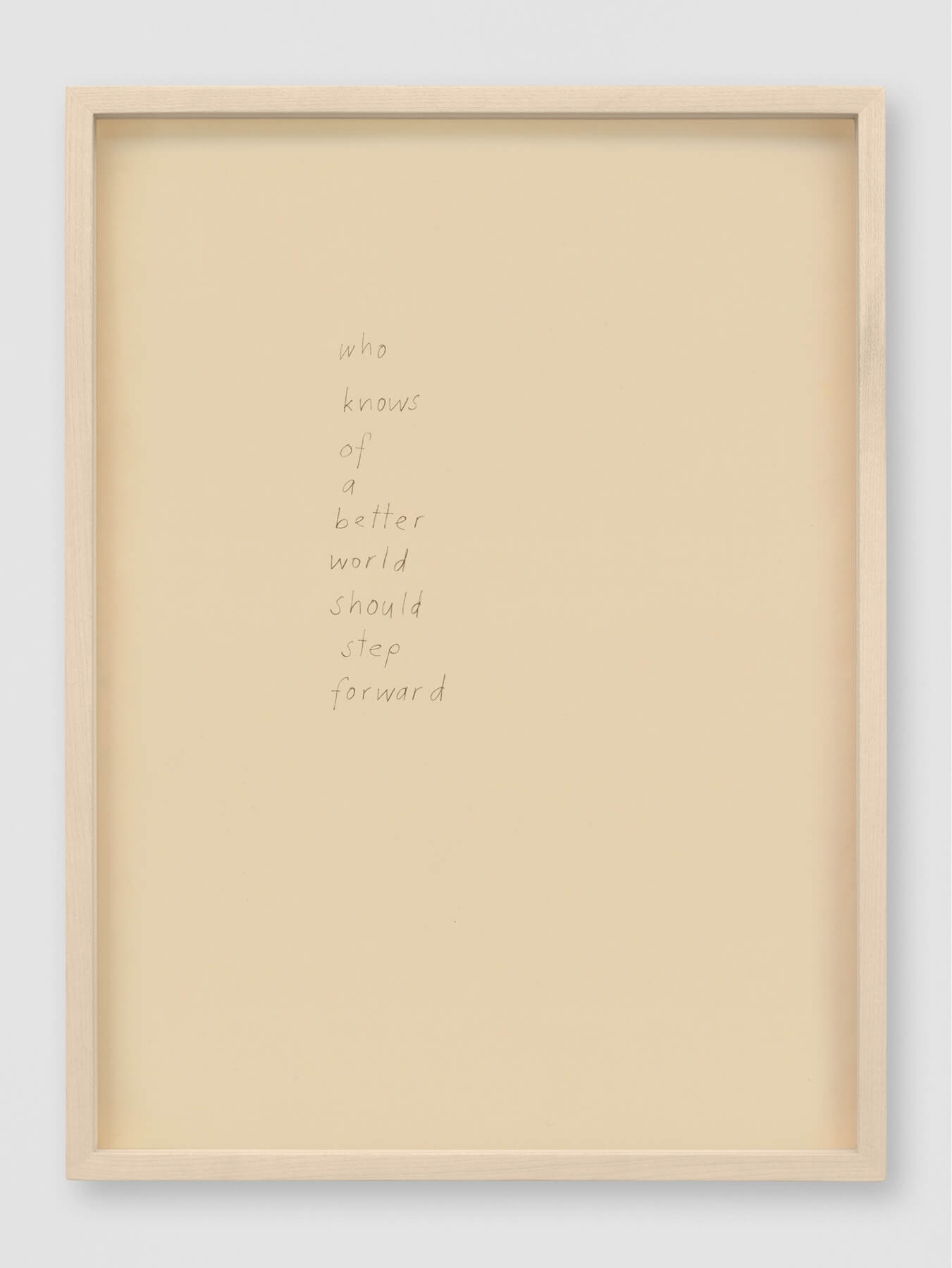 poem | UGO RONDINONE