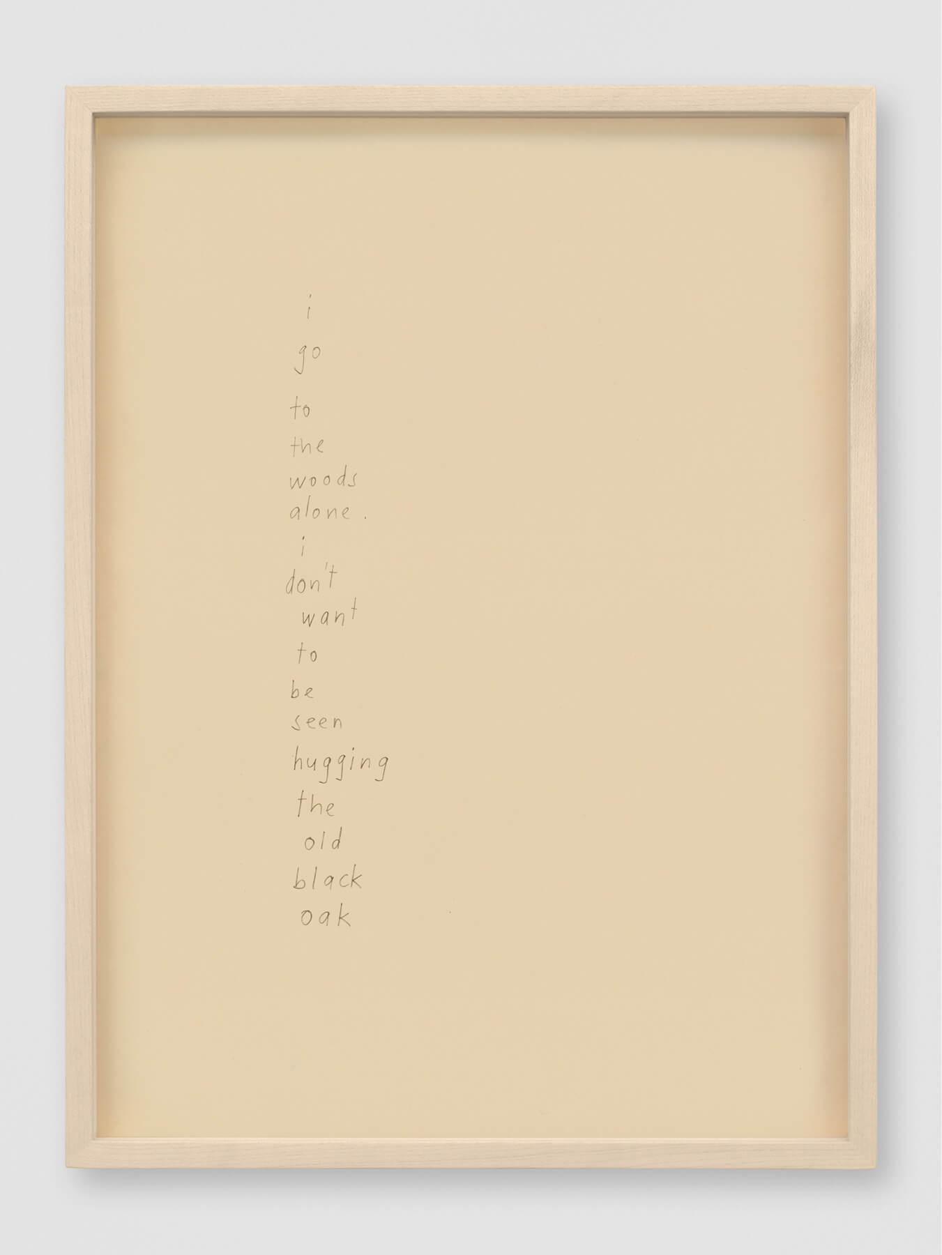 poem | UGO RONDINONE