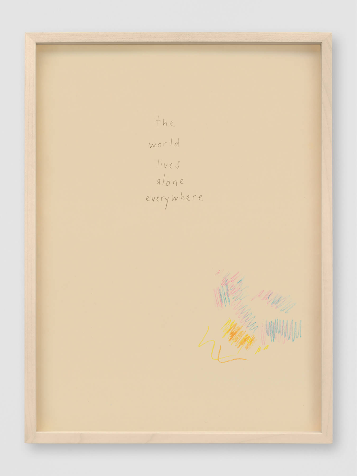 poem | UGO RONDINONE