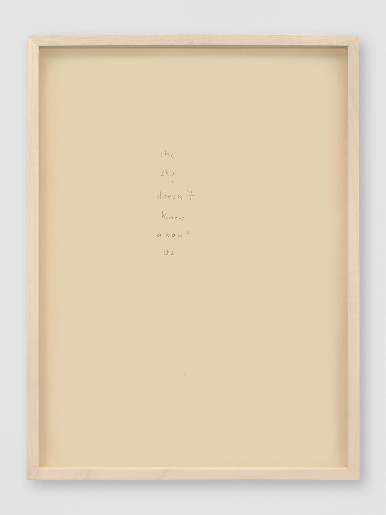 poem | UGO RONDINONE