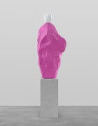 white pink monk | UGO RONDINONE