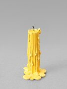 still.life. (carrot orange candle) | UGO RONDINONE