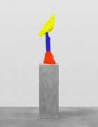 red blue yellow mountain | UGO RONDINONE