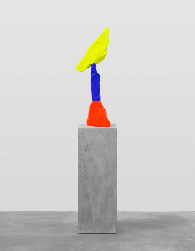 red blue yellow mountain | UGO RONDINONE