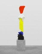 black blue yellow white red mountain | UGO RONDINONE