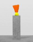 yellow orange mountain | UGO RONDINONE