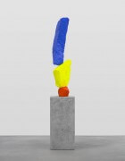 red yellow blue mountain | UGO RONDINONE