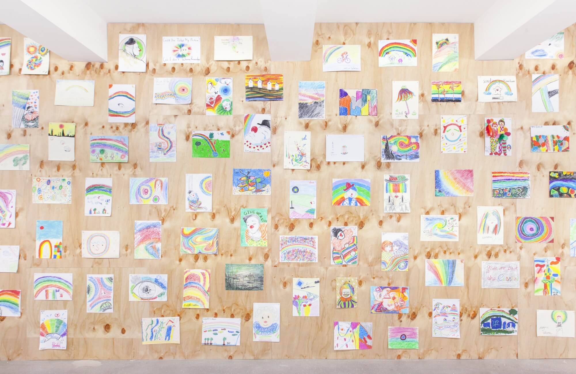 your age and my age and the age of the rainbow | UGO RONDINONE