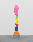 orange blue red yellow green pink mountain | UGO RONDINONE