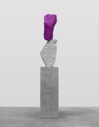 silver violet mountain | UGO RONDINONE